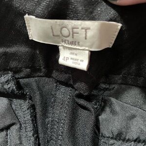 LOFT Black Slacks